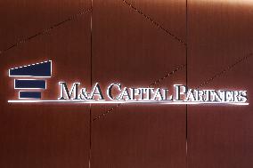 M&A Capital Partner Sign and Logo